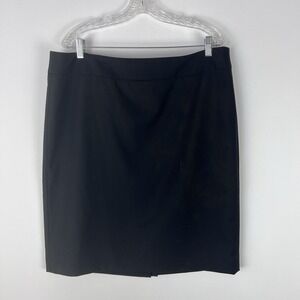 NWT! JONES NEW YORK  Black The Lucy Straight Pencil‎ Skirt 14W Career